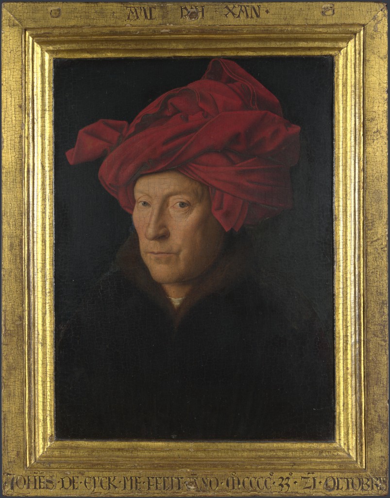 Jan van Eyck - Portrait of a Man (Self Portrait)