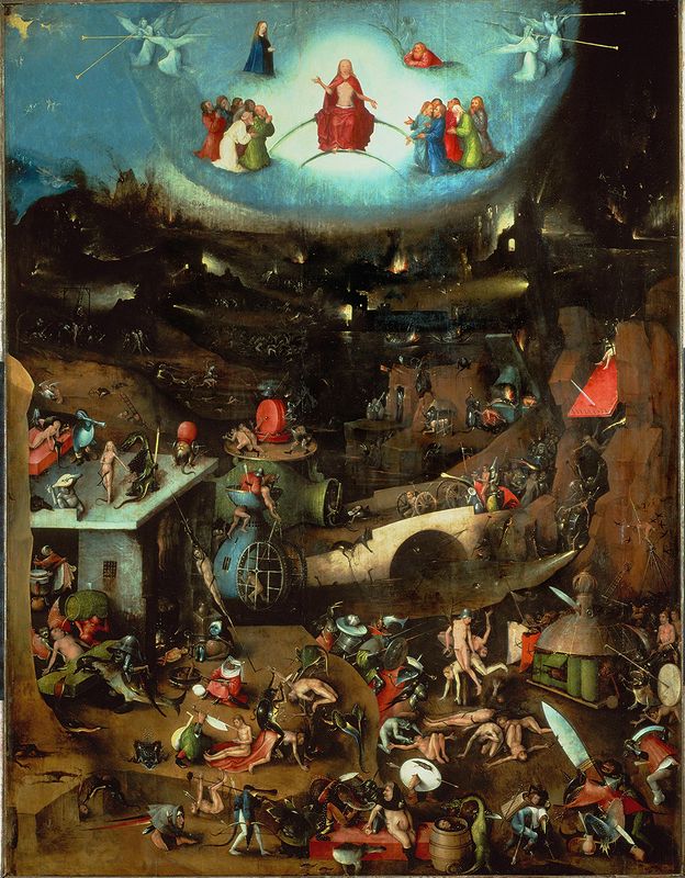 Иероним Босх - Триптих страшного суда. 1504. Академия ис-в Вена (1)_1
