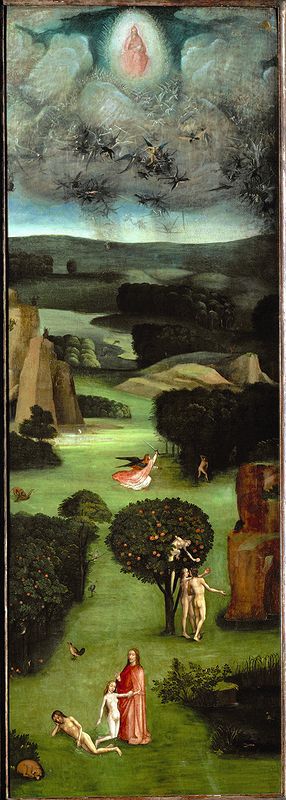 Иероним Босх - Триптих страшного суда. 1504. Академия ис-в Вена_1