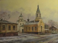Церква  Іллі Мокрого, Київ, Поділ