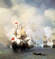 Бой в Хиосском проливе 24 июня 1770 года
